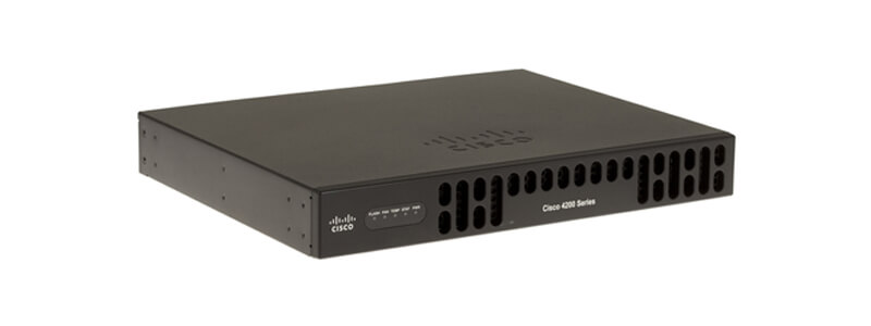 ISR4221/K9 | Router Cisco ISR 4000 2x1G WAN/LAN, 2xRJ-45, 1xSFP, 1xRJ-45 Serial Console, 1xRJ-45 Serial Auxiliary, 1xUSB