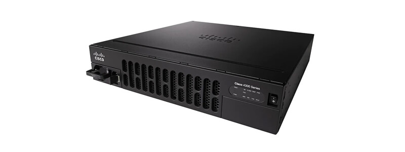 ISR4351-V/K9 | Router Cisco ISR 4000 3x1G WAN/LAN, 3xRJ-45, 3xSFP, 1xUSB Console, 1xRJ-45 Serial Console, 1xRJ-45 Serial Auxiliary, 2xUSB