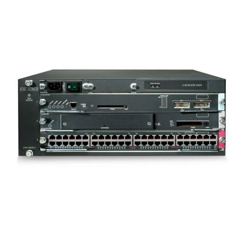 WS-C6503E-CSMS-K9 | Cisco Catalyst 6503E Switch Chassis, 3xExpansion Slot LAN, Sup720 Bundle