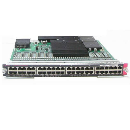 WS-X6548-GE-45AF | Cisco Catalyst 6500 48-port PoE 802.3af and ePoE 10/100/1000, CEF256 Card